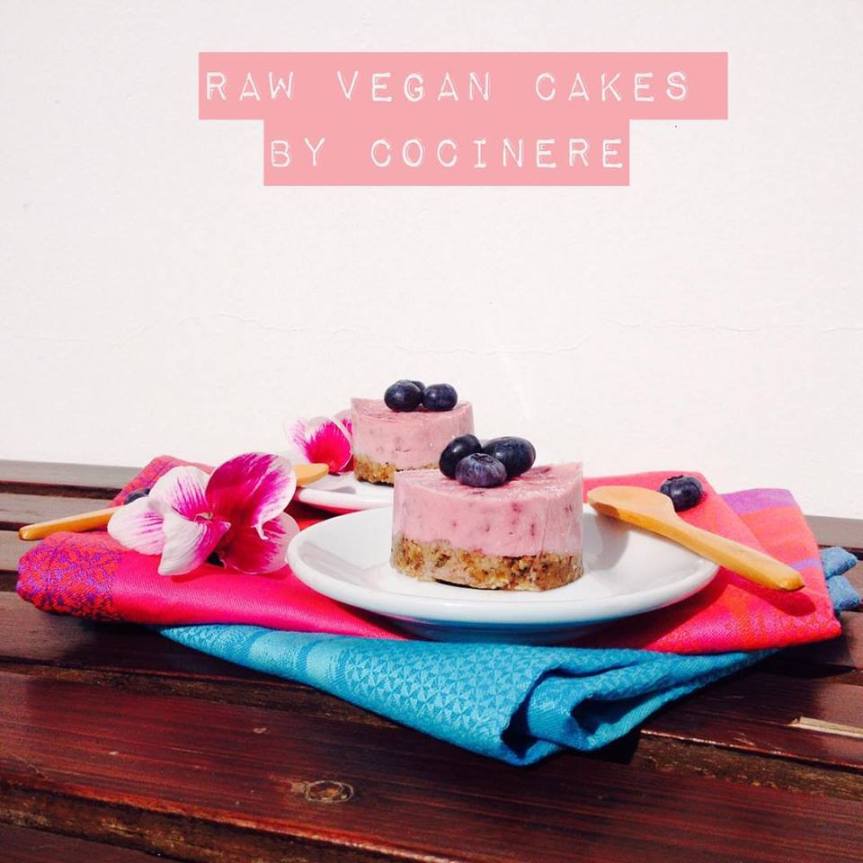 Raw vegan cakes
